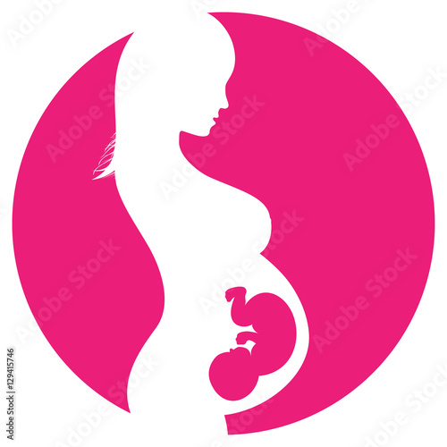 Pregnancy  Pregnant Woman Silhouette