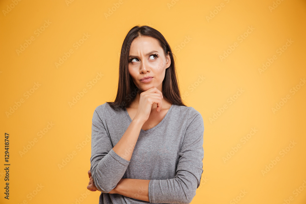 Thoughtful model Thoughtful model