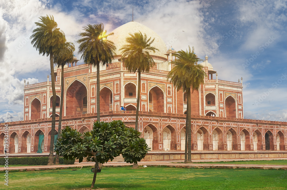 Obraz premium Humayun Tomb New Delhi, India.