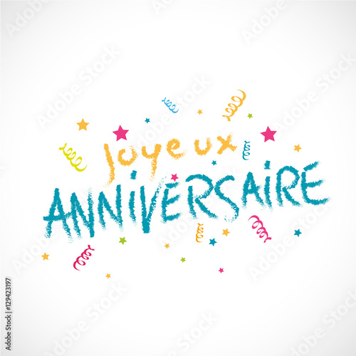 joyeux anniversaire
