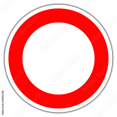 Panneau routier en France : Circulation interdite à tout véhicule dans les deux sens Free Download Panneau routier en France : Circulation interdite à tout véhicule dans les deux sens - GFXLoad