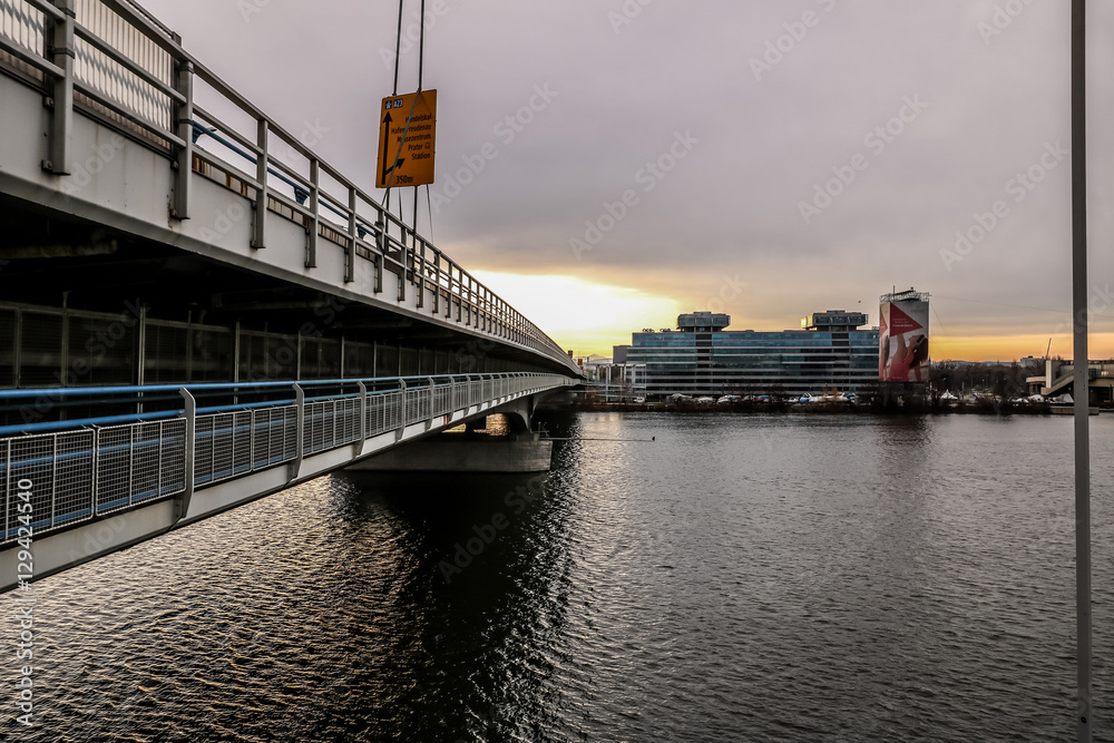 Fototapeta premium Donau Marina