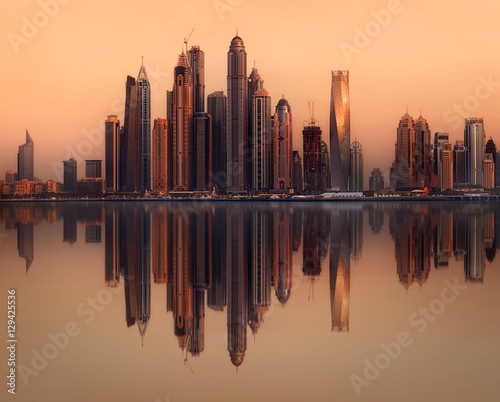 Dubai Marina bay  UAE
