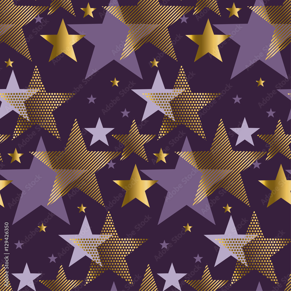 Fototapeta premium concept abstract starry night vector illustration. modern style