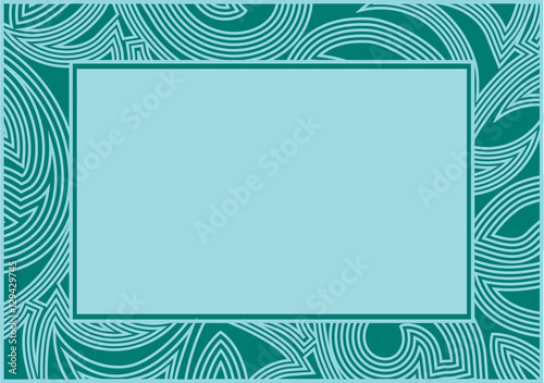 Vector decorative frame.