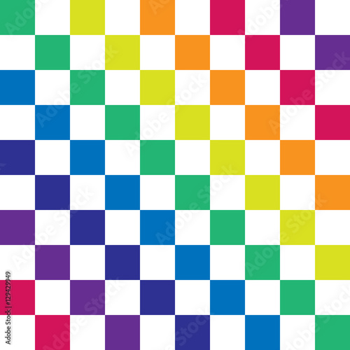 Rainbow on white. Rainbow abstract background. Rainbow border. R