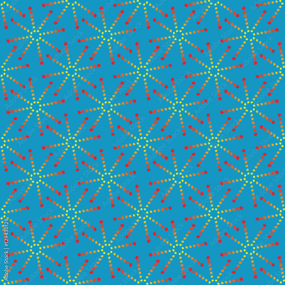 Star seamless pattern Star seamless pattern