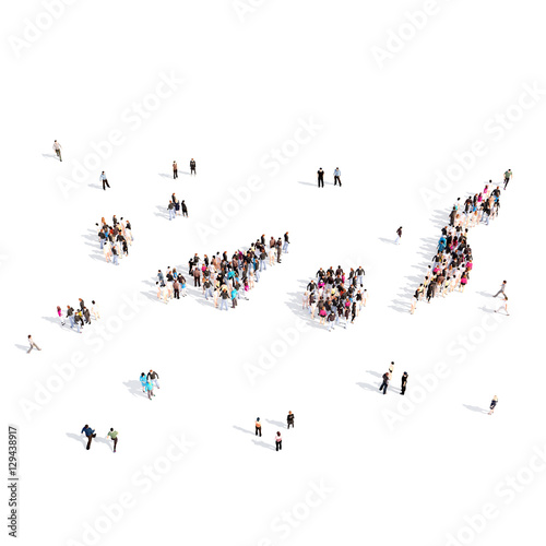 people group shape map Canary Islands