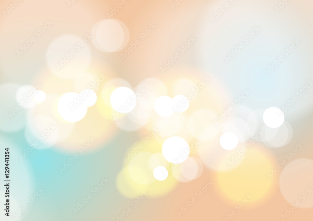 Abstract Bokeh Light Background