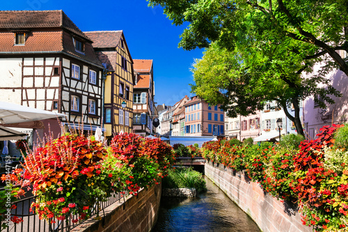  beautiful places of France - colorful Colmar town in Alsace region