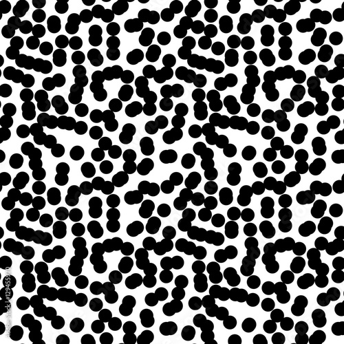 Seamless Pattern with Bacteria and Viruses