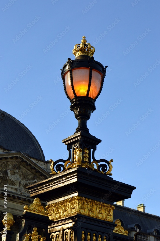 Royal lantern with a crown