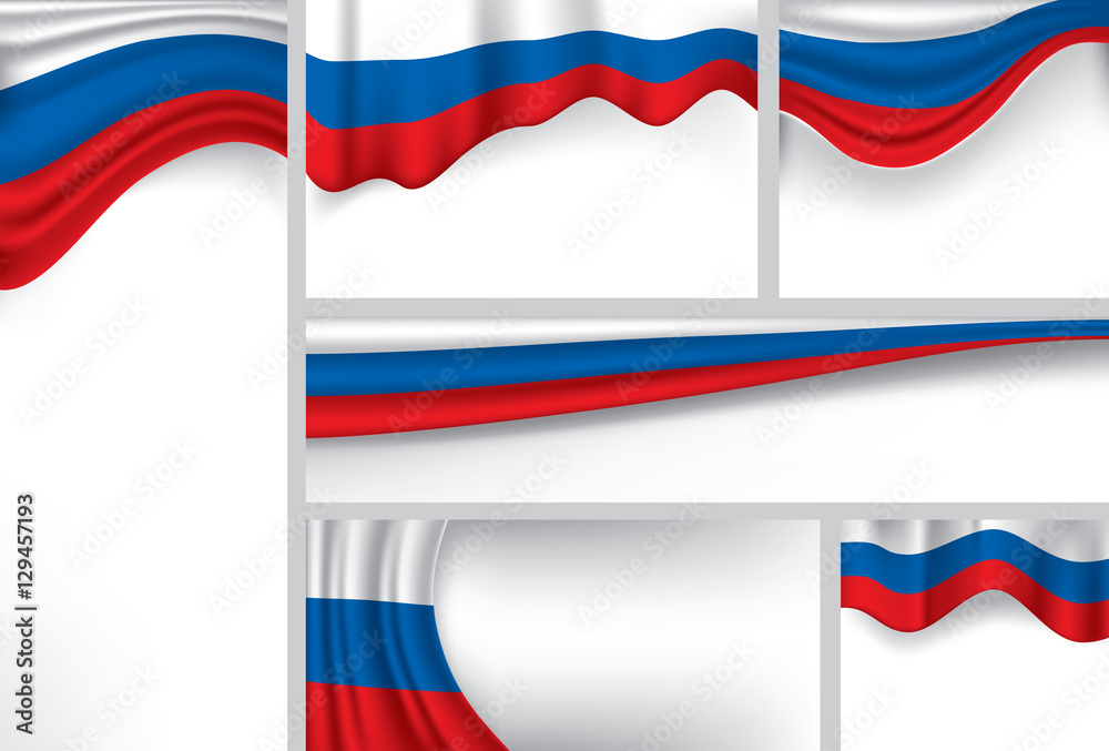Flag Of Russia Vector for Free Download