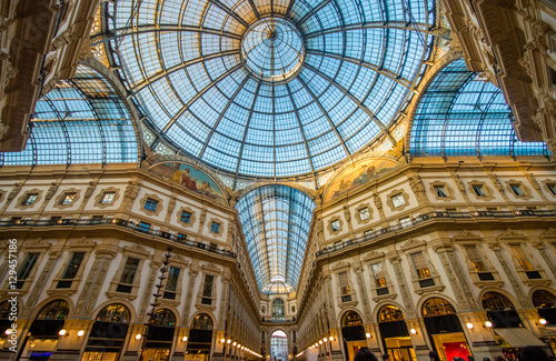 Galleria Vittorio Emanuele Milan, Italy © radzonimo
