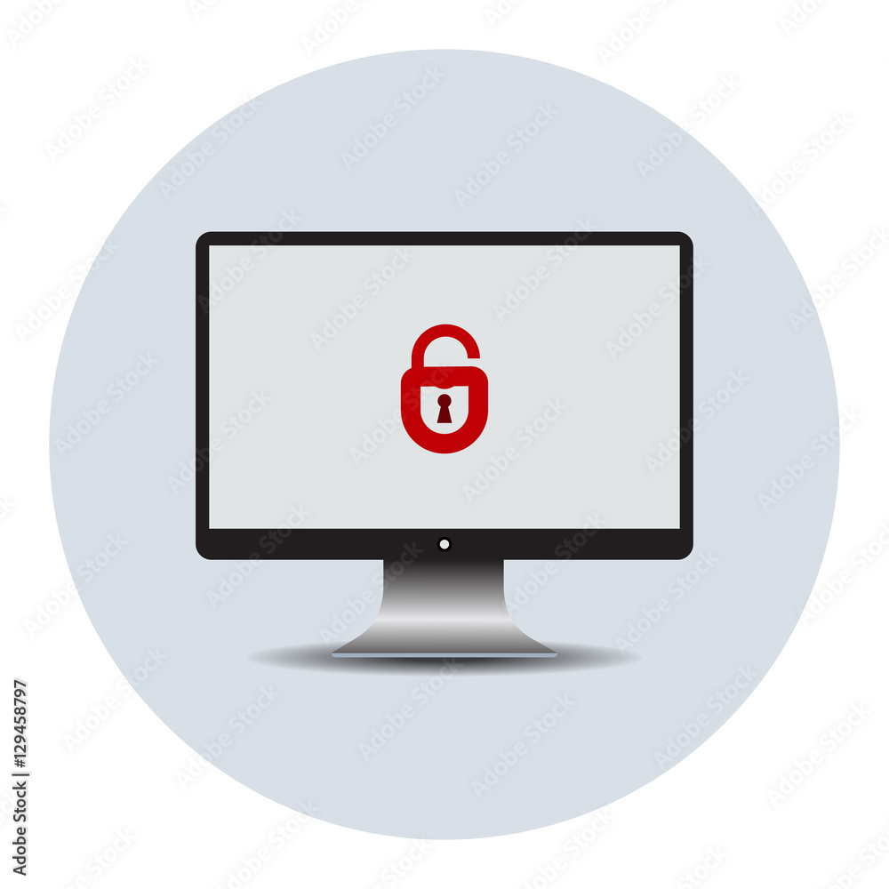 Identifying a computer virus. Antivirus protection and computer security concept. Identifying a computer virus. Antivirus protection and computer security concept.