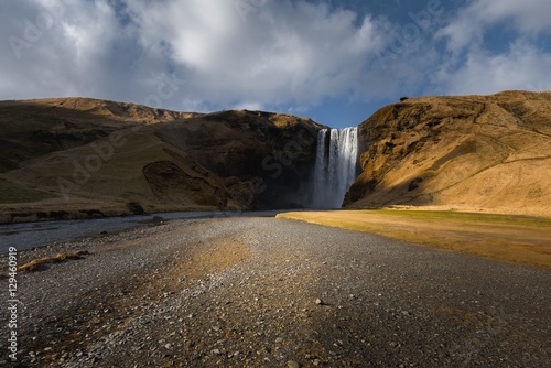 Waterfall in Iceland