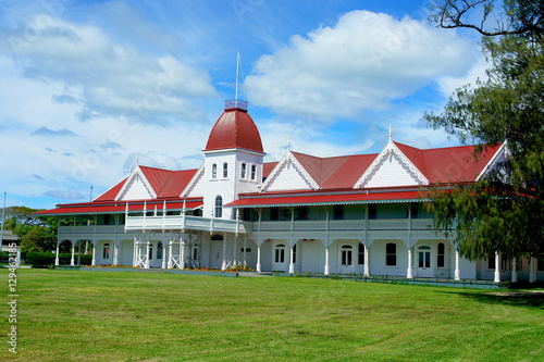 The Royal Palace of the Kingdom of Tonga  located  in Nuku' alofa photo