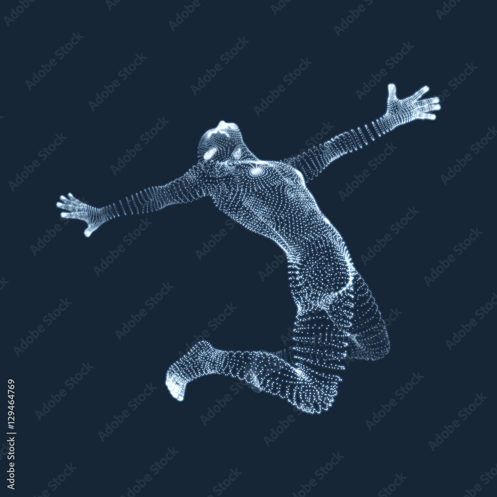 Obraz premium Gymnast. Gymnastics Activities for Icon Health and Fitness Community. 
