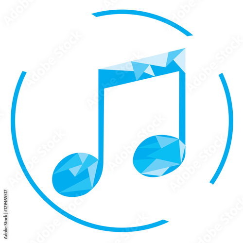 Isolated abstract symbol