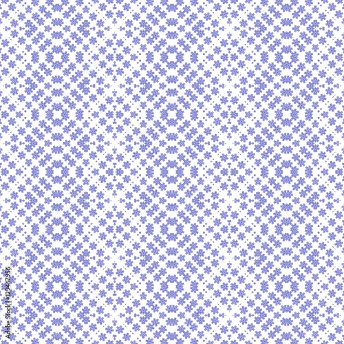 Fototapeta Naklejka Na Ścianę i Meble -  Delicate soft blue ornate seamless repeat pattern design