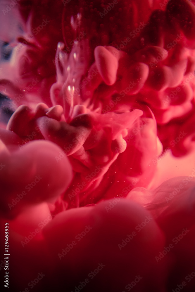 The red dye in the water. Abstract background. Wallpaper. Concept art
The red dye in the water. Abstract background. Wallpaper. Concept art