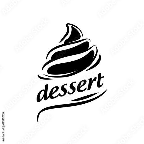 vector logo dessert