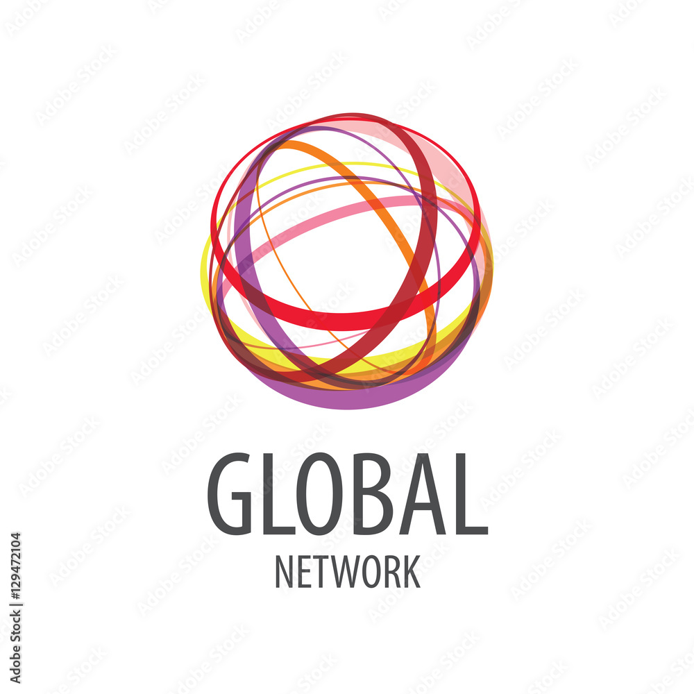 vector logo global network