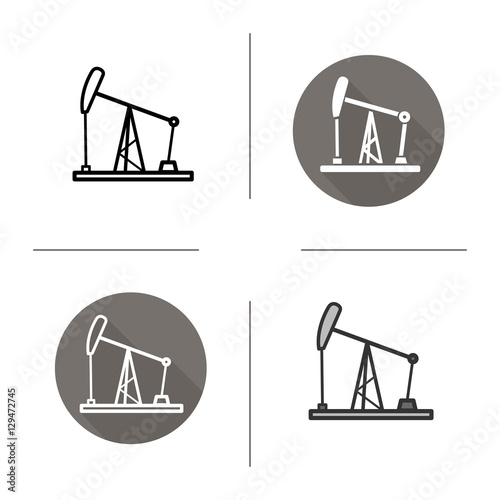 Oil derrick icon