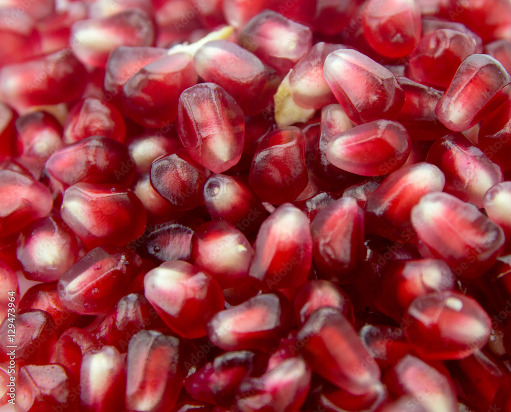 Ripe pomegranate fruit isolated on white background cutout, fresh garnet Ripe pomegranate fruit isolated on white background cutout, fresh garnet
