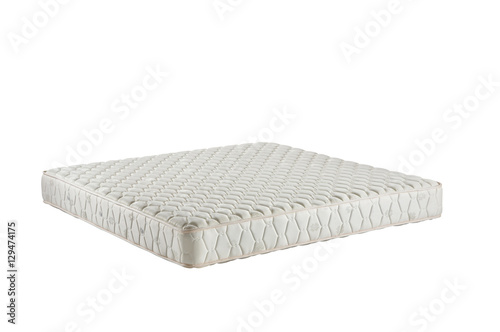 spring mattress with clipping path