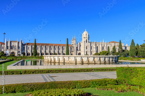 Jardim dos Jerónimos em Belém Lisboa