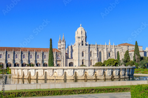 Jardim dos Jerónimos em Belém Lisboa