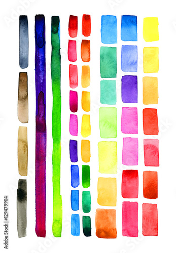 Watercolor Swatches