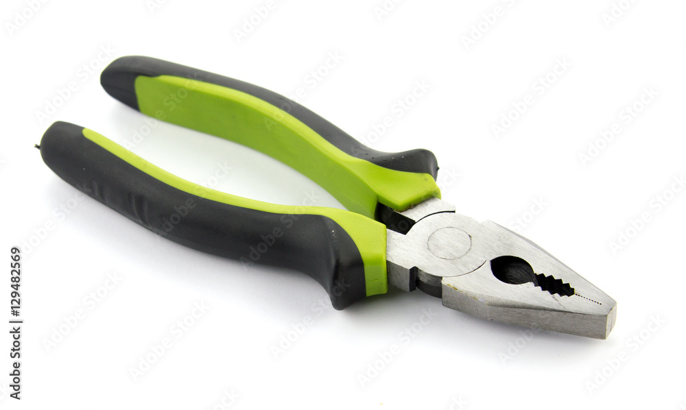 Hand tools isolated on a white background Hand tools isolated on a white background