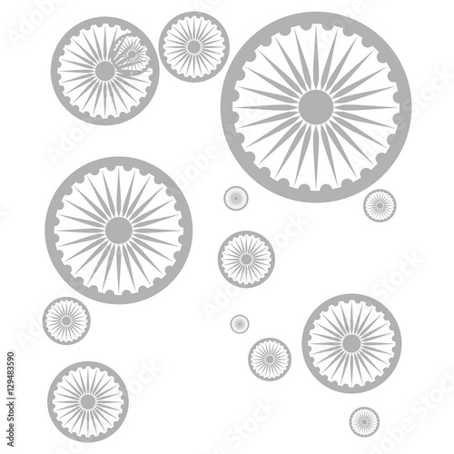 badge seamless pattern design vector illustration eps 10