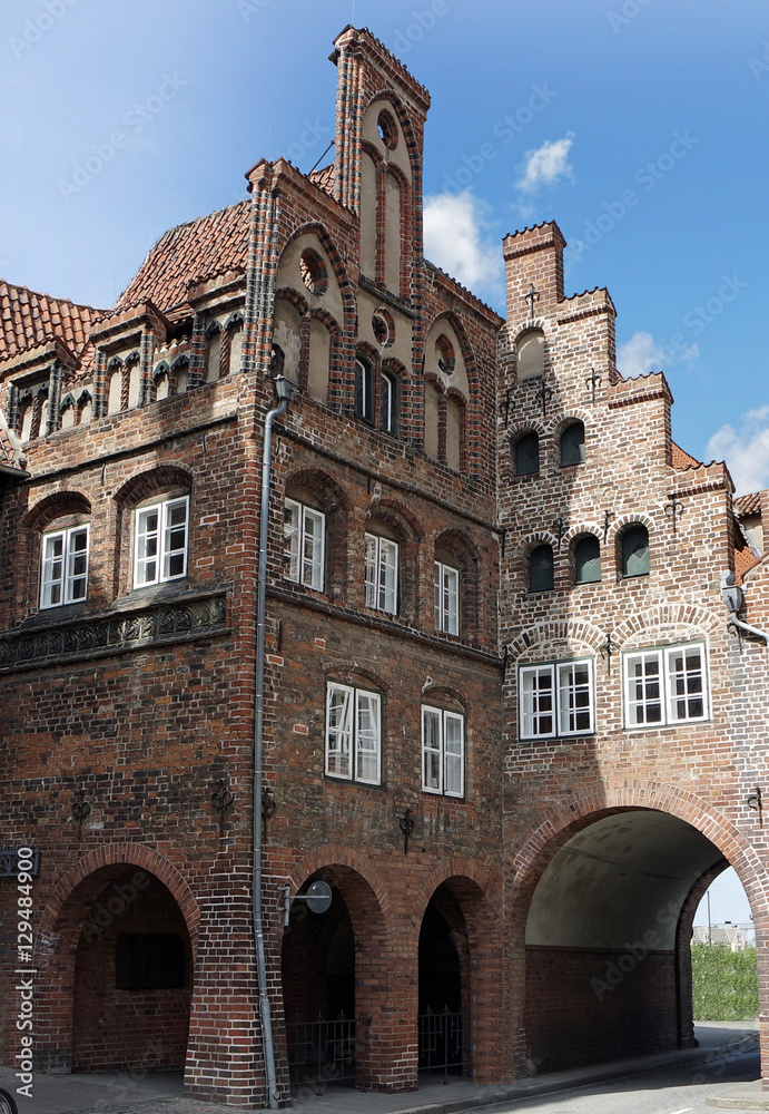 contor houses in luebeck