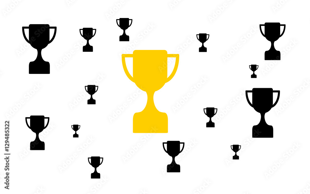 Goldener Pokal im Fokus Goldener Pokal im Fokus
