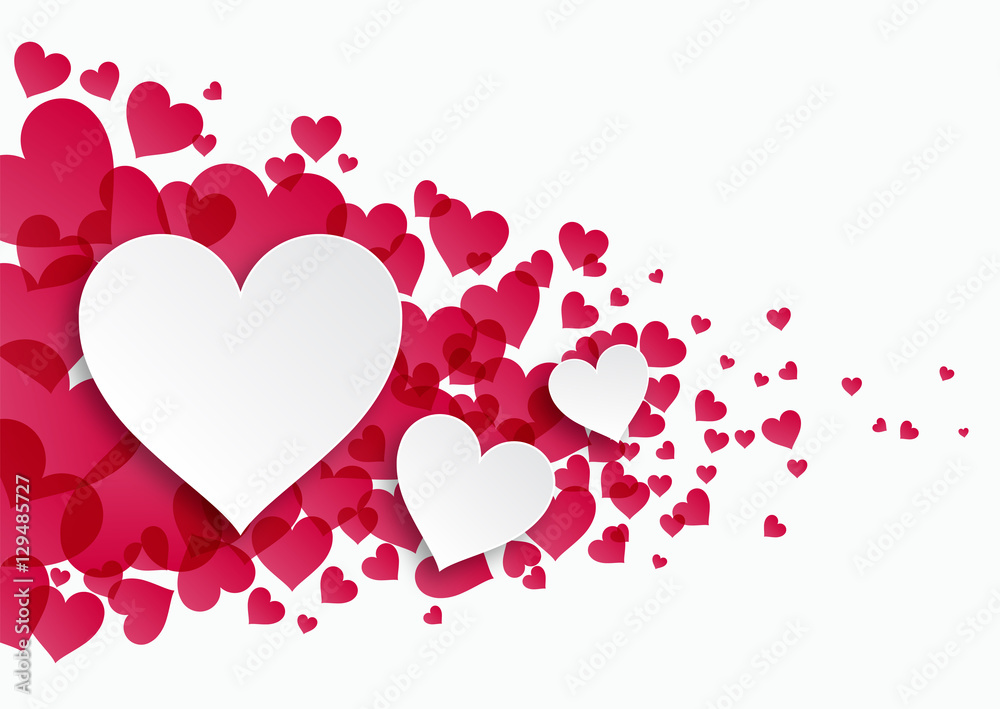 Valentine_Heart Pattern #Vector Graphic
