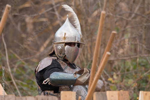 Fighting medieval knights
