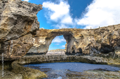 The Azure Window natural attraction in Gozo, Malta photo