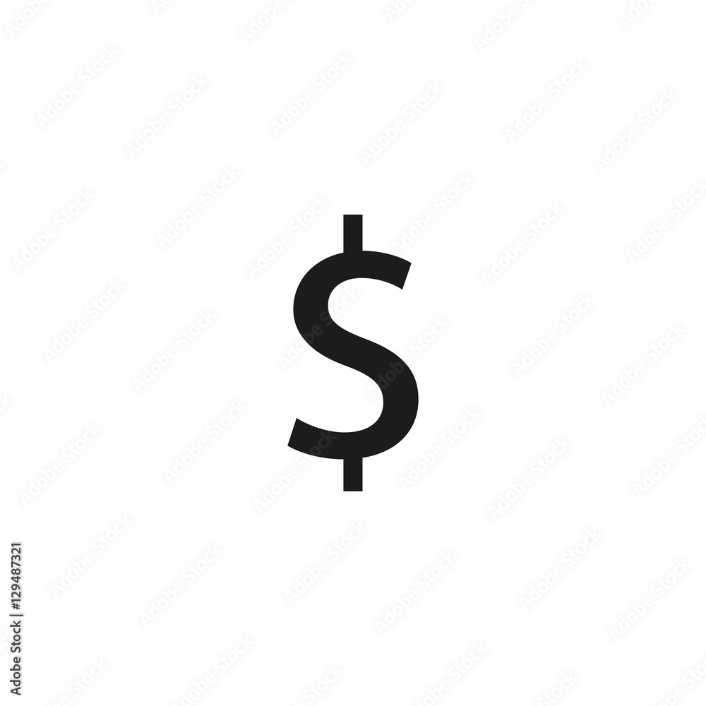 dollar sign vector icon dollar sign vector icon