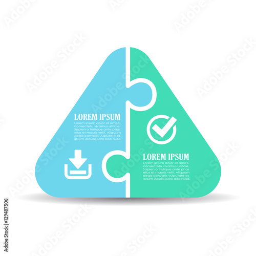 Versus diagram, pros nad cons concept