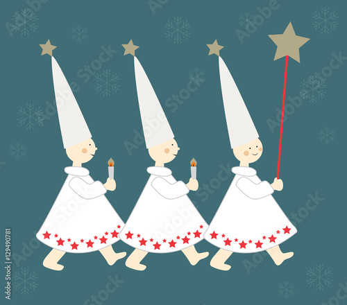 Santa Lucia Swedish tradition