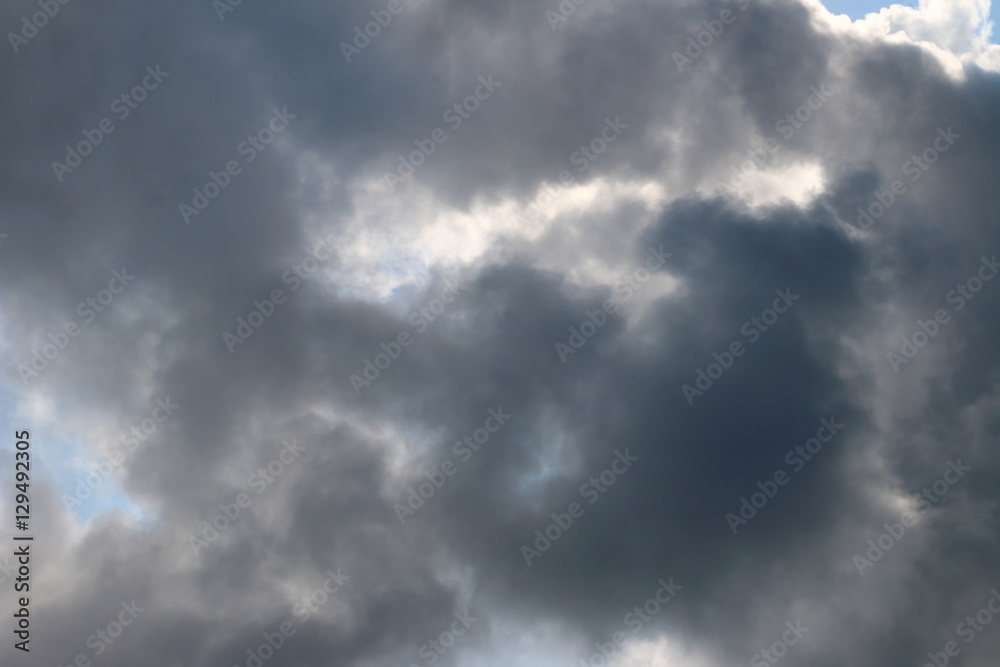 Sky with clouds