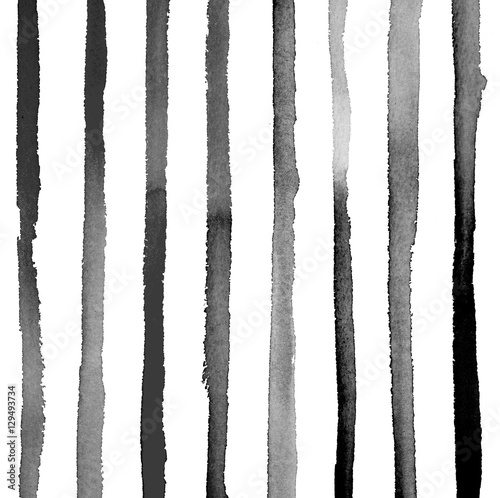 Inky Vertical Stripes