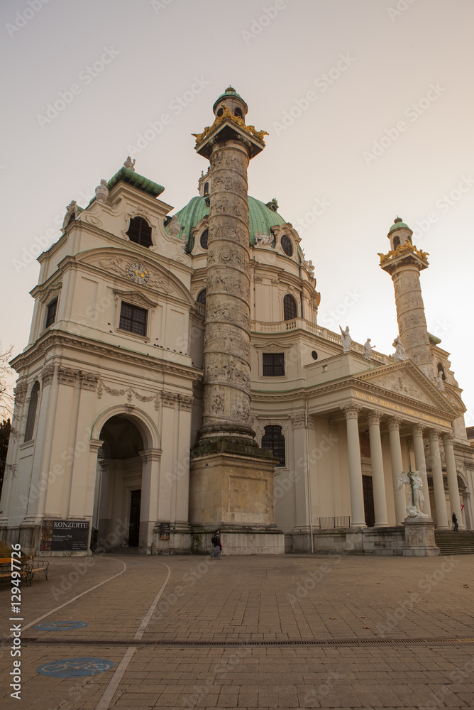 Karlskirche - Vienna - Austria