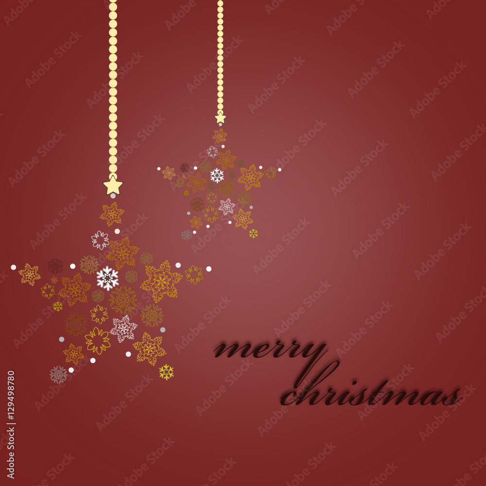 Naklejka premium navidad vintage 