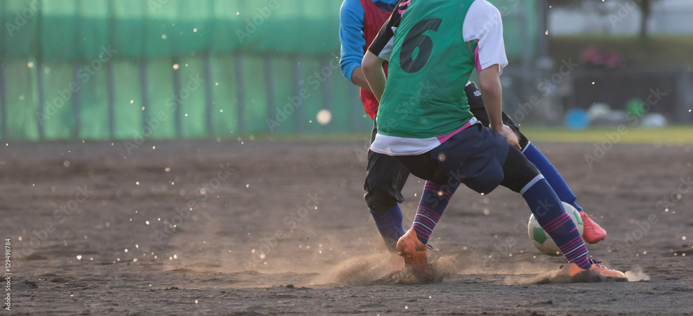 Naklejka premium サッカー フットボール