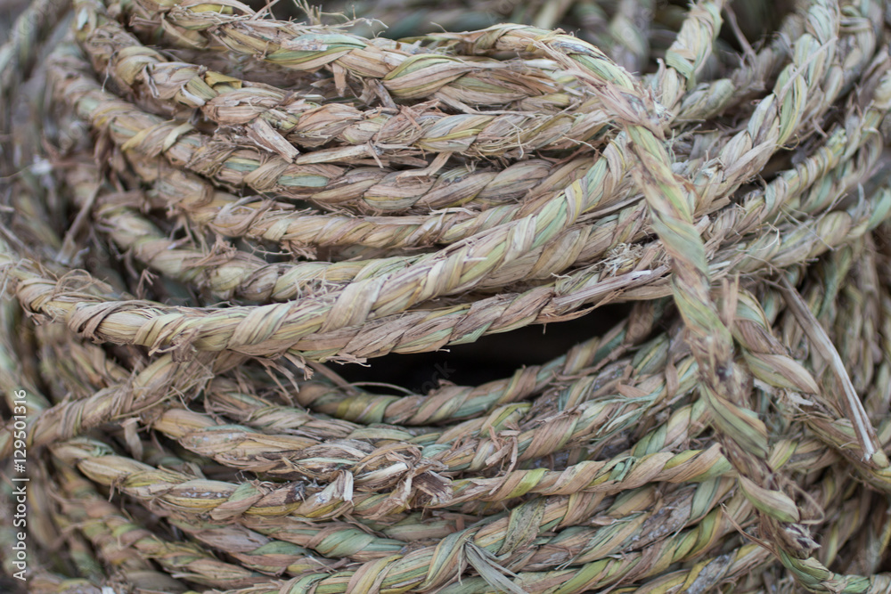 straw rope