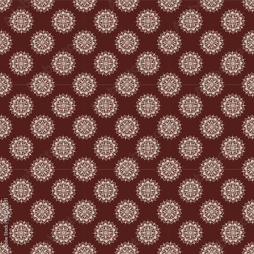 Mehendi pattern illustration